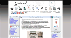 Desktop Screenshot of charlatans.info